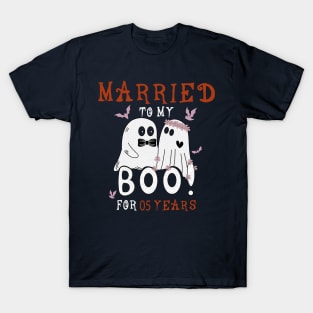 Funny 5th Wedding Anniversary October 5th Anniversary T-Shirt